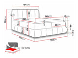 Cama continental 353772