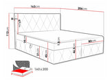 Cama continental 481123