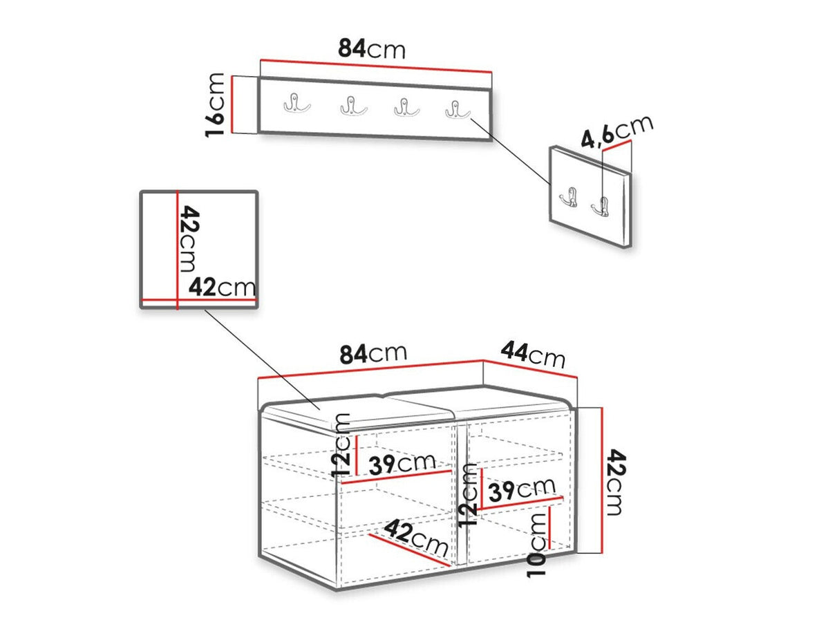 Conjunto para recibidor 481648