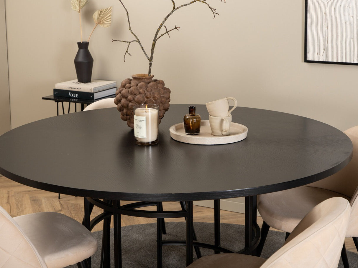Conjunto de mesas y sillas para comedor 423028