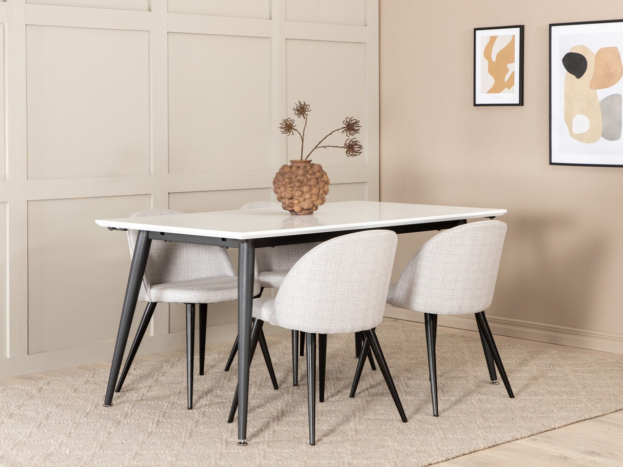 Conjunto de mesas y sillas para comedor 432516