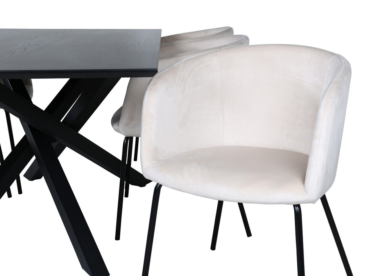 Conjunto de mesas y sillas para comedor 430763