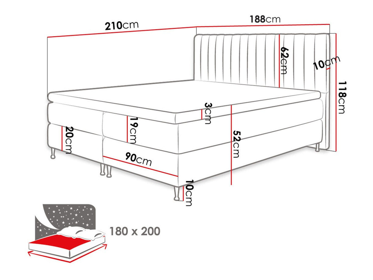 Cama continental 294981