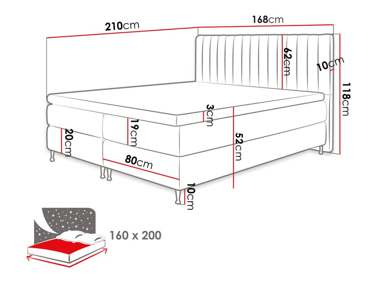 Cama continental 294981