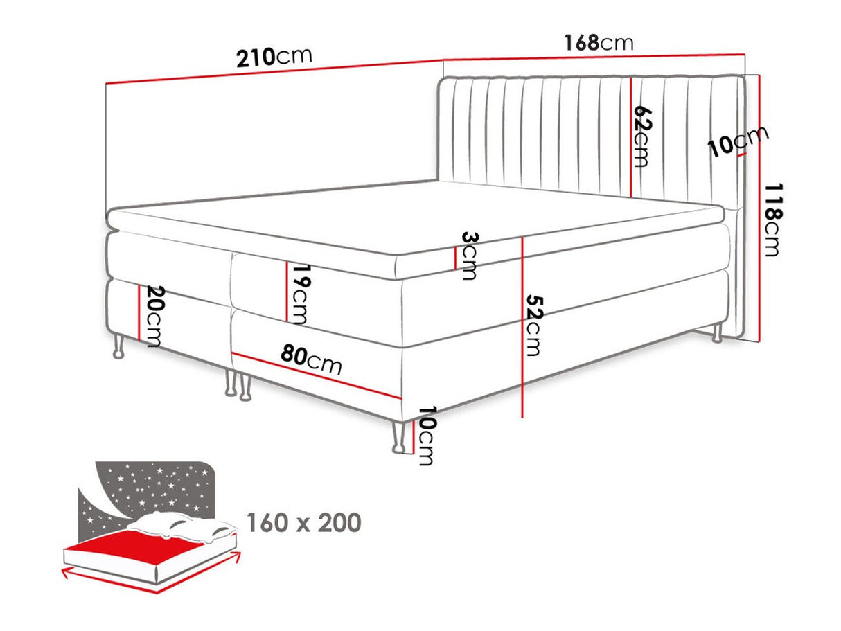 Cama continental 294981