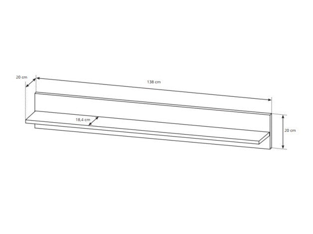 Estantería de pared 484598