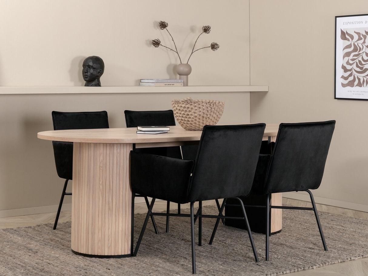 Conjunto de mesas y sillas para comedor 432611