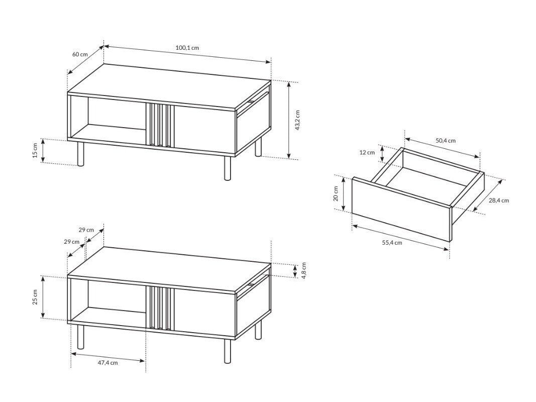 Mesa de centro 485100