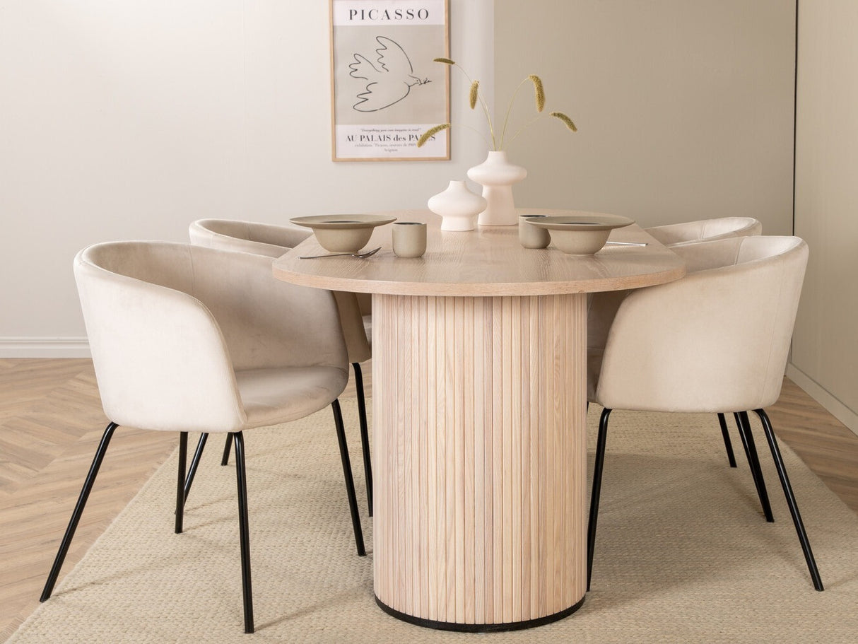 Conjunto de mesas y sillas para comedor 433470