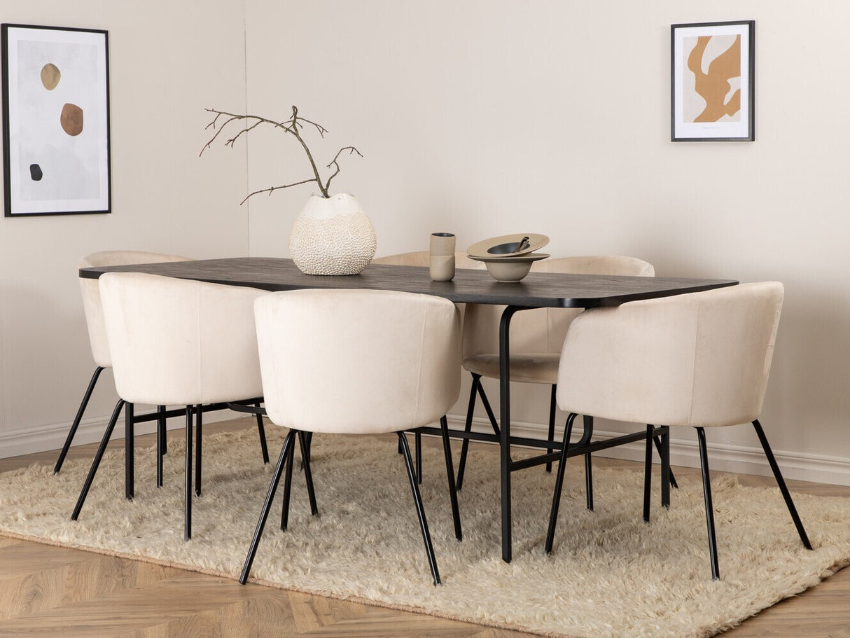 Conjunto de mesas y sillas para comedor 434950