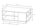 Mesa de centro Pluvella