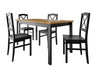 Conjunto de mesas y sillas para comedor 490443