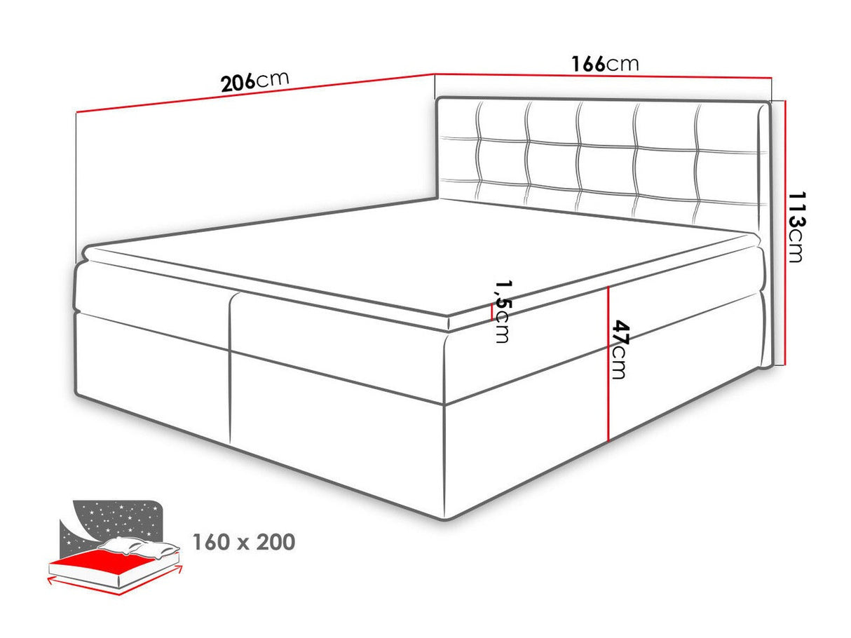 Cama continental 174147