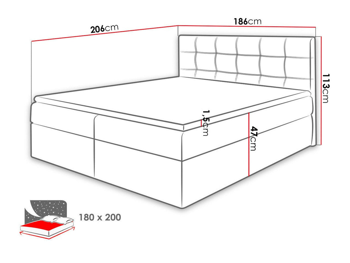 Cama continental 174147