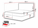 Cama continental Sericinus
