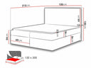 Cama continental Sericinus