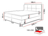 Cama continental 206691