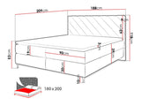 Cama continental 477041