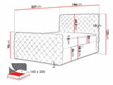 Cama continental 494302