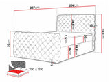 Cama continental 494302