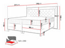 Cama continental Laurellus