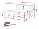 Cama continental Laurellus