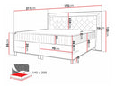 Cama continental Laurellus