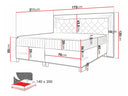 Cama continental Laurellus