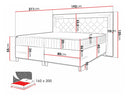 Cama continental Laurellus