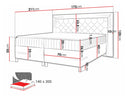 Cama continental Laurellus