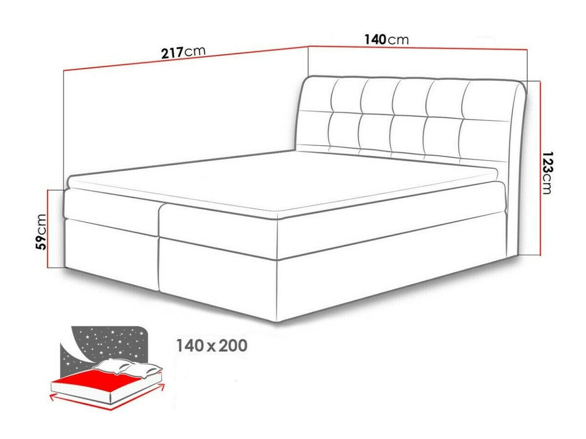 Cama continental 66353