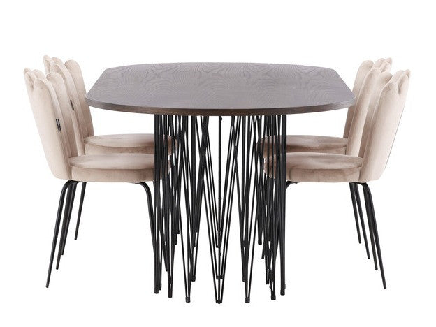 Conjunto de mesas y sillas para comedor 495790
