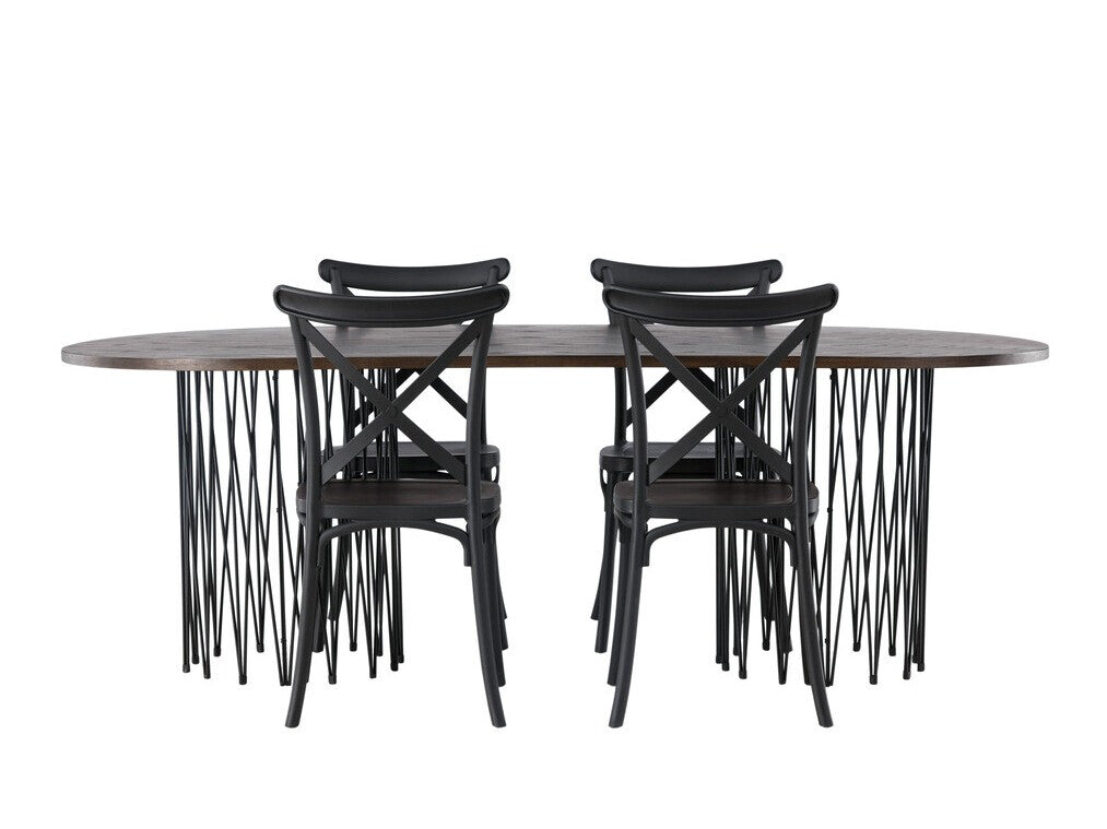 Conjunto de mesas y sillas para comedor 495799