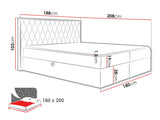 Cama continental 495477