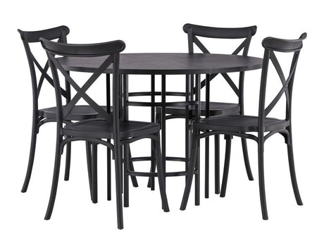 Conjunto de mesas y sillas para comedor 496101