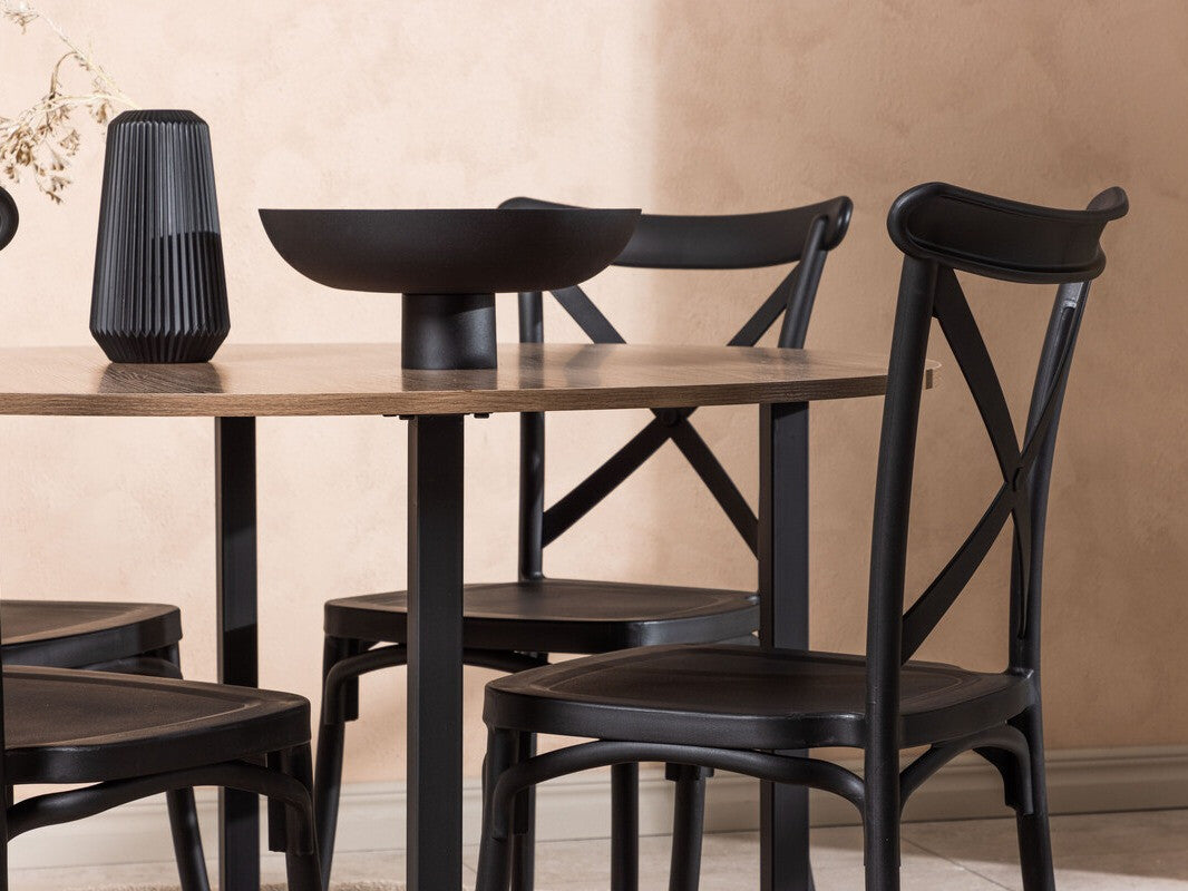Conjunto de mesas y sillas para comedor 496411