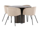Conjunto de mesas y sillas para comedor Dallas 3978