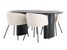 Conjunto de mesas y sillas para comedor 498431