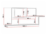 Estantería de pared 446001