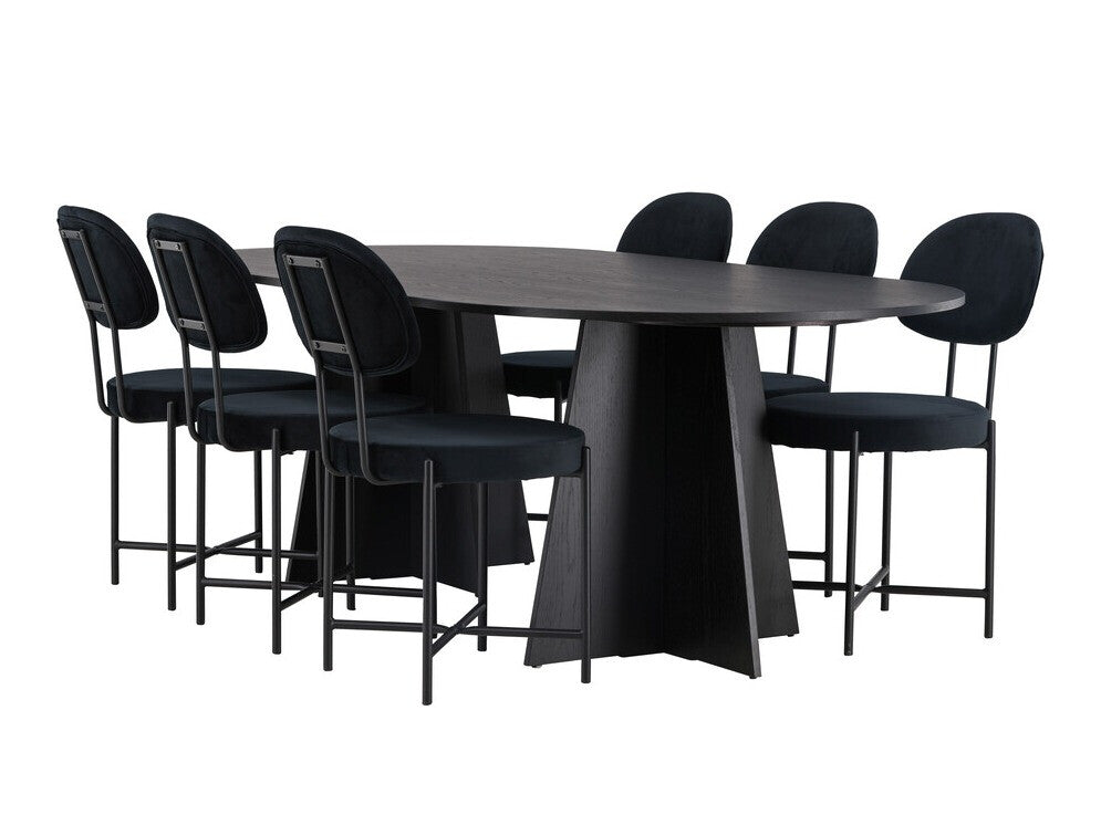 Conjunto de mesas y sillas para comedor 498702