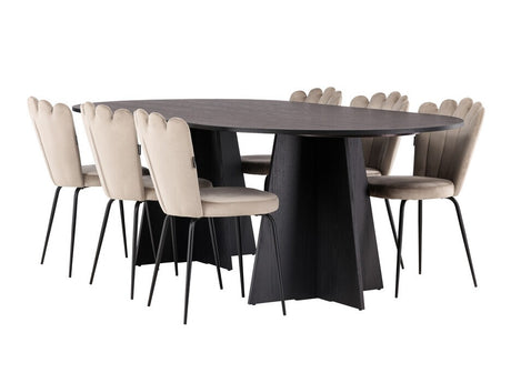 Conjunto de mesas y sillas para comedor 498720