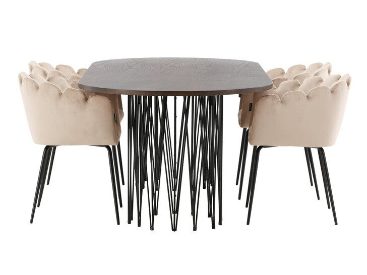 Conjunto de mesas y sillas para comedor 498997