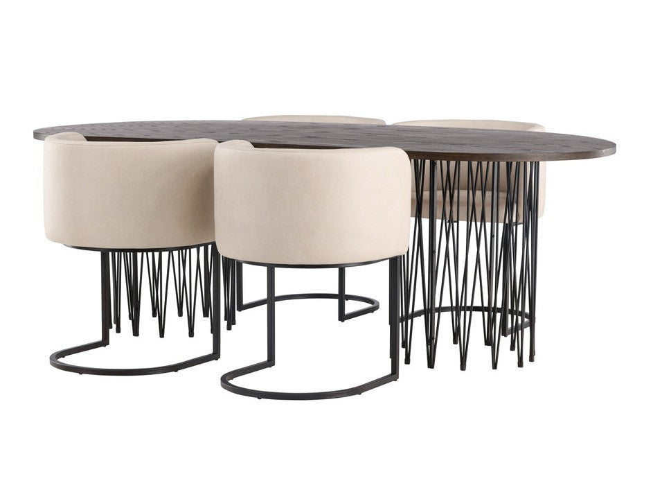 Conjunto de mesas y sillas para comedor 499003