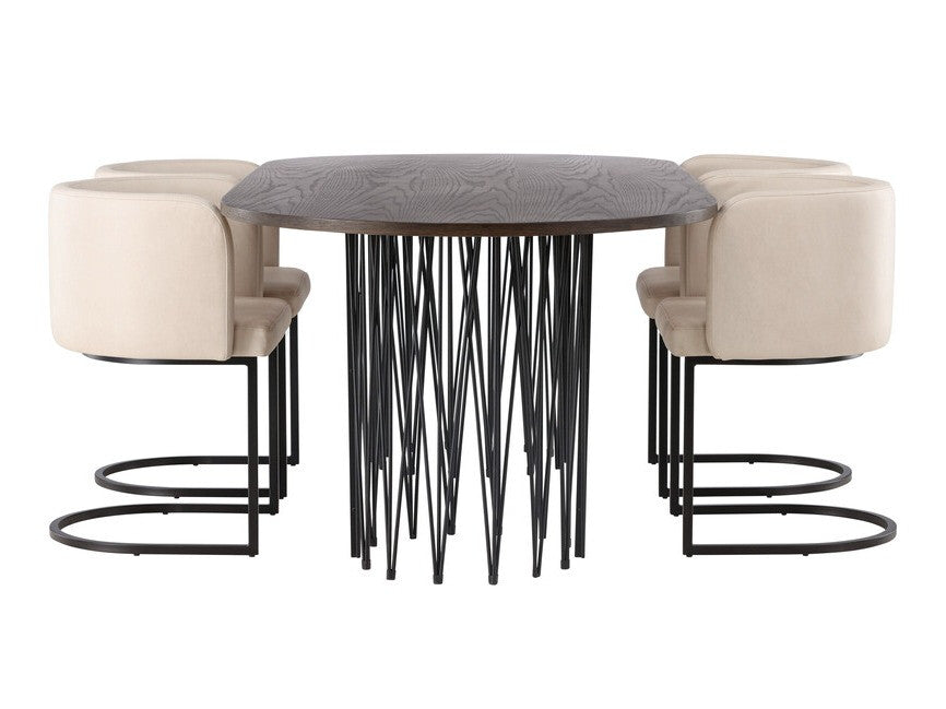 Conjunto de mesas y sillas para comedor 499003