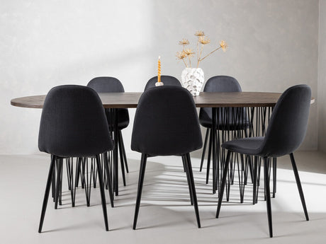 Conjunto de mesas y sillas para comedor 499010