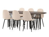 Conjunto de mesas y sillas para comedor 499028