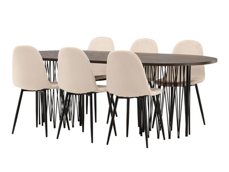 Conjunto de mesas y sillas para comedor 499028