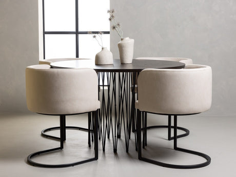 Conjunto de mesas y sillas para comedor 499054