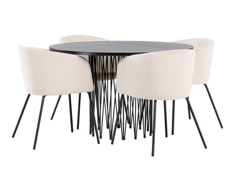 Conjunto de mesas y sillas para comedor 499060