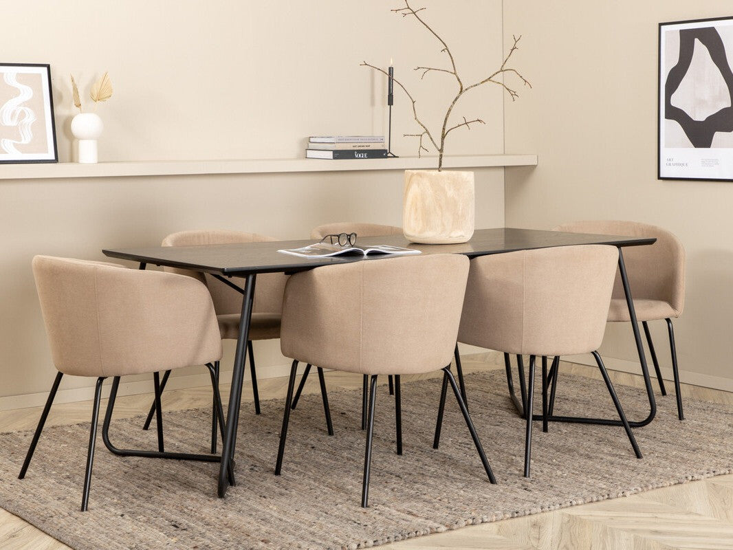 Conjunto de mesas y sillas para comedor 427716